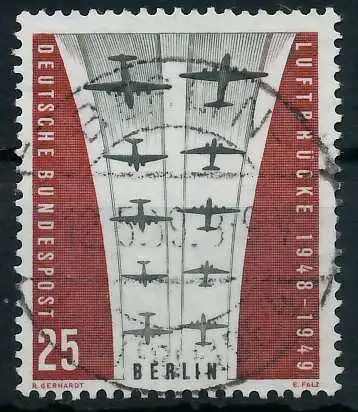 BERLIN 1959 Nr 188 zentrisch gestempelt 6421E6