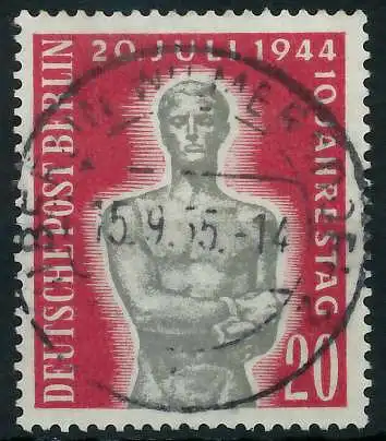 BERLIN 1954 Nr 119 zentrisch gestempelt 64220E