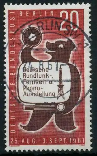 BERLIN 1961 Nr 217 zentrisch gestempelt 64226E