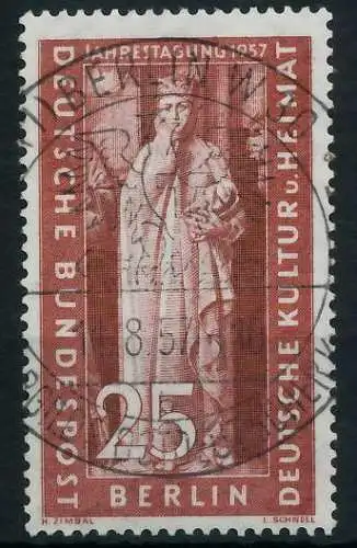 BERLIN 1957 Nr 173 zentrisch gestempelt 642362