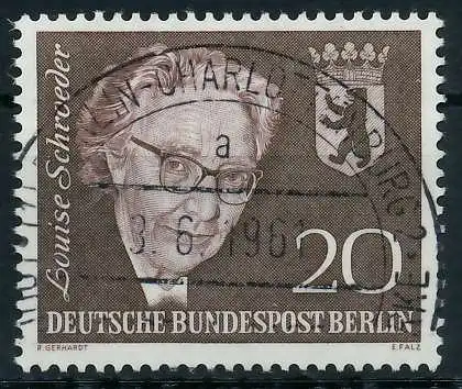 BERLIN 1961 Nr 198 ESST zentrisch gestempelt 64239A