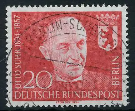 BERLIN 1958 Nr 181 ESST zentrisch gestempelt 64237E