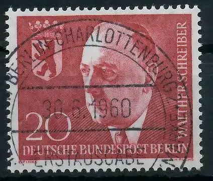 BERLIN 1960 Nr 192 ESST zentrisch gestempelt 64238E