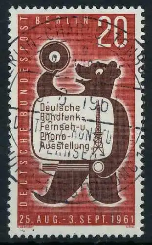 BERLIN 1961 Nr 217 ESST zentrisch gestempelt 64239E