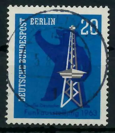 BERLIN 1963 Nr 232 zentrisch gestempelt 6423FE