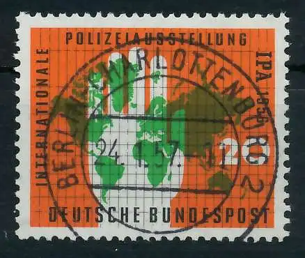 BRD BUND 1956 Nr 240 zentrisch gestempelt Charlottenburg 642632
