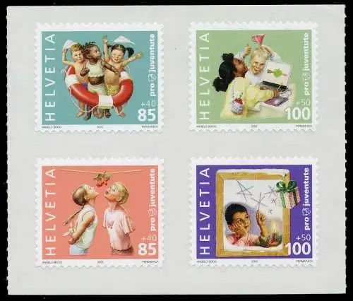 SCHWEIZ PRO JUVENTUTE Nr 1941-1944 postfrisch HB 64BE76