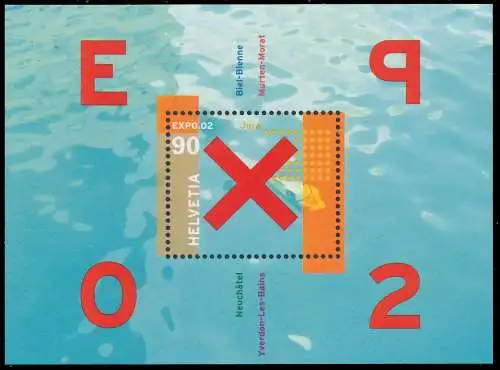 SCHWEIZ BLOCK KLEINBOGEN 2000-2009 Block 32 postfrisch 64BF42