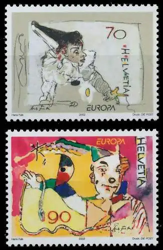 SCHWEIZ 2002 Nr 1794-1795 postfrisch 64BF76