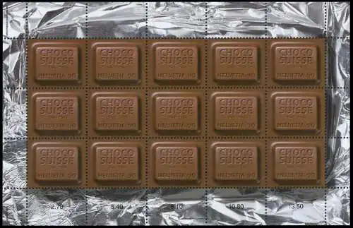 SCHWEIZ BLOCK KLEINBOGEN 2000-2009 Nr 1759b postfrisch 64BF96