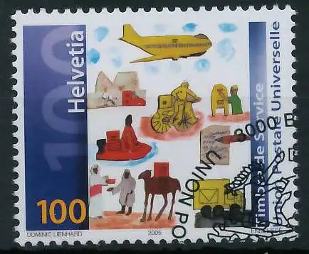 SCHWEIZ ÄMTER UPU Nr 20 gestempelt 64C29E