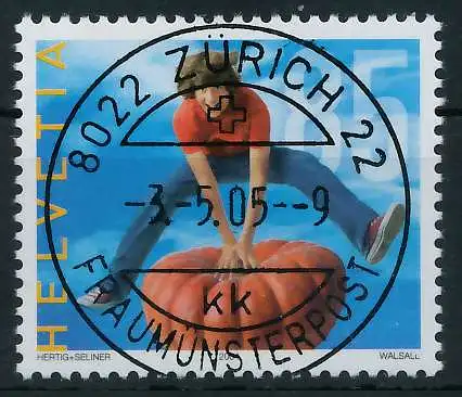 SCHWEIZ 2004 Nr 1892 zentrisch gestempelt 64C2D6