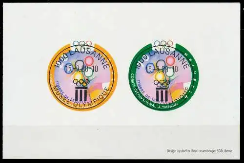 SCHWEIZ MARKENHEFT Nr MH1 ESST MH 64C376