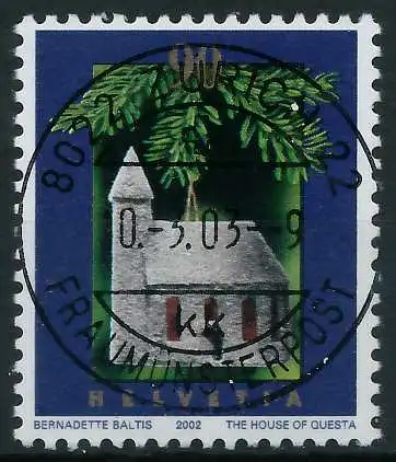 SCHWEIZ 2002 Nr 1815 zentrisch gestempelt 64C466