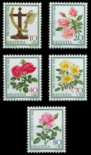 SCHWEIZ PRO JUVENTUTE Nr 1236-1240 postfrisch 657446