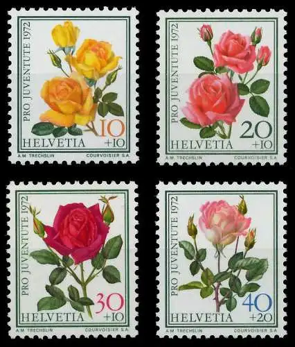 SCHWEIZ PRO JUVENTUTE Nr 984-987 postfrisch 657502