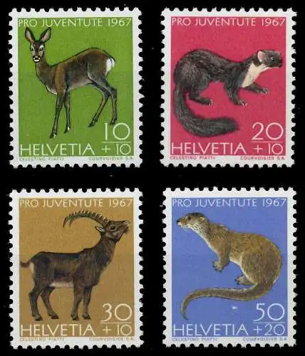 SCHWEIZ PRO JUVENTUTE Nr 866-869 postfrisch 657572