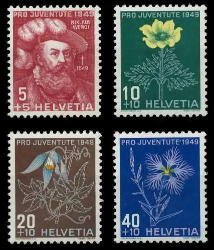 SCHWEIZ PRO JUVENTUTE Nr 541-544 postfrisch 65767A