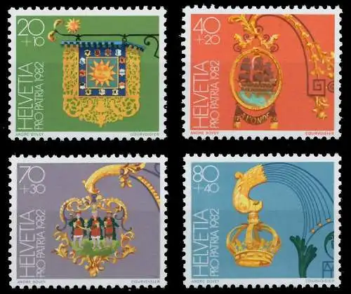 SCHWEIZ PRO PATRIA Nr 1223-1226 postfrisch 657716