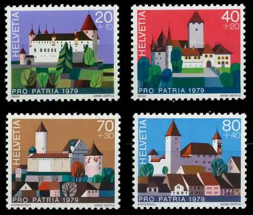 SCHWEIZ PRO PATRIA Nr 1156-1159 postfrisch 657722