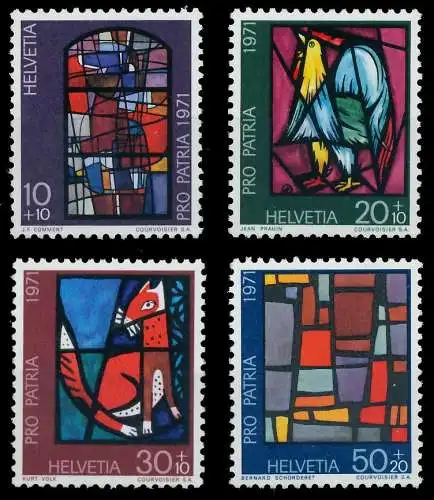 SCHWEIZ PRO PATRIA Nr 949-952 postfrisch 657756