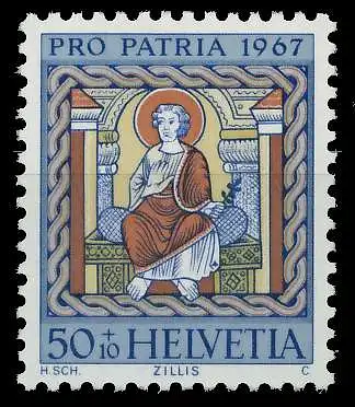 SCHWEIZ PRO PATRIA Nr 857 postfrisch 65776E