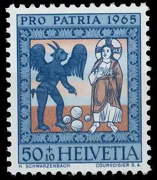 SCHWEIZ PRO PATRIA Nr 818 postfrisch 6577AE