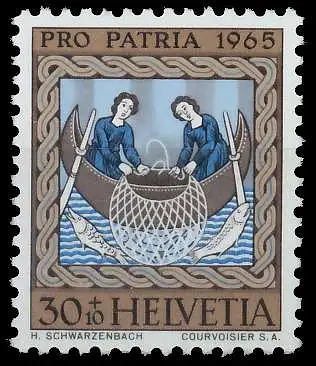 SCHWEIZ PRO PATRIA Nr 817 postfrisch 6577AA