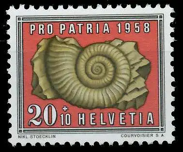 SCHWEIZ PRO PATRIA Nr 659 postfrisch 65782E