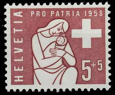 SCHWEIZ PRO PATRIA Nr 657 postfrisch 657826