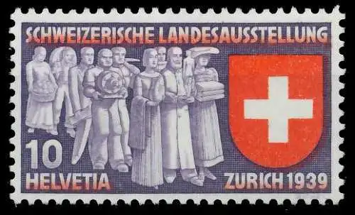 SCHWEIZ 1939 Nr 335 postfrisch 657A32