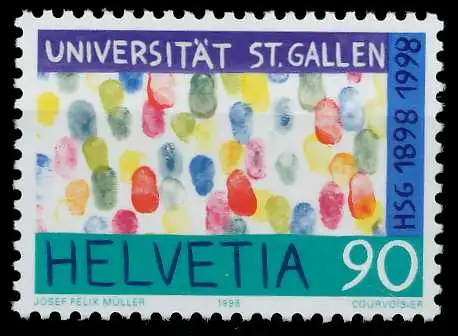 SCHWEIZ 1998 Nr 1642 postfrisch 657B76