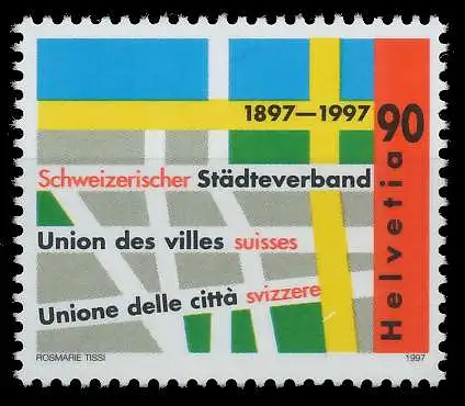 SCHWEIZ 1997 Nr 1617 postfrisch 657BC2