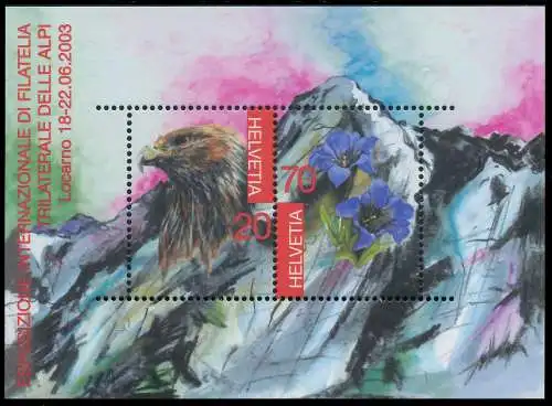 SCHWEIZ BLOCK KLEINBOGEN 2000-2009 Block 33 postfrisch S297D2E