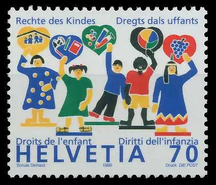 SCHWEIZ 1999 Nr 1695 postfrisch S2A5DDA