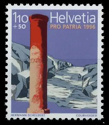 SCHWEIZ PRO PATRIA Nr 1580 postfrisch S2A5EAE