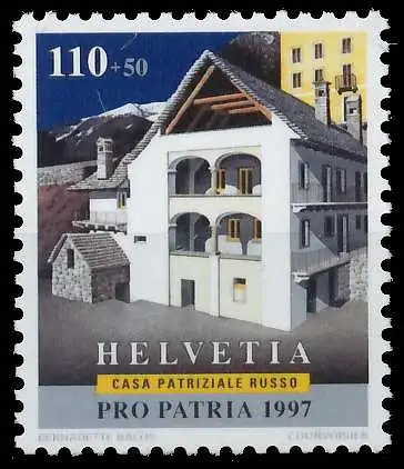 SCHWEIZ PRO PATRIA Nr 1614 postfrisch S2A5F0E