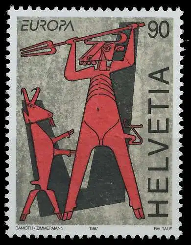 SCHWEIZ 1997 Nr 1615 postfrisch S2A5F1A