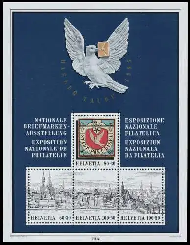 SCHWEIZ BLOCK KLEINBOGEN 1990-1999 Block 27 postfrisch 6690C2