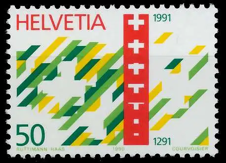 SCHWEIZ 1990 Nr 1421 postfrisch 66E99E