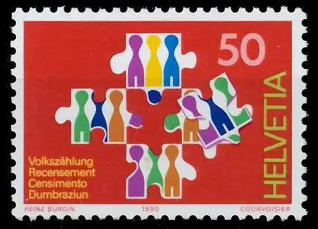 SCHWEIZ 1990 Nr 1435 postfrisch 66E9BE