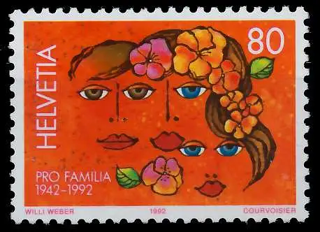 SCHWEIZ 1992 Nr 1466 postfrisch 66EA06