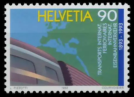 SCHWEIZ 1992 Nr 1488 postfrisch 66EA1A