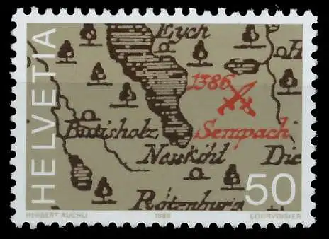 SCHWEIZ 1986 Nr 1309 postfrisch 66EA72