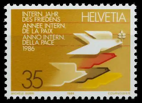 SCHWEIZ 1986 Nr 1327 postfrisch 66EA76