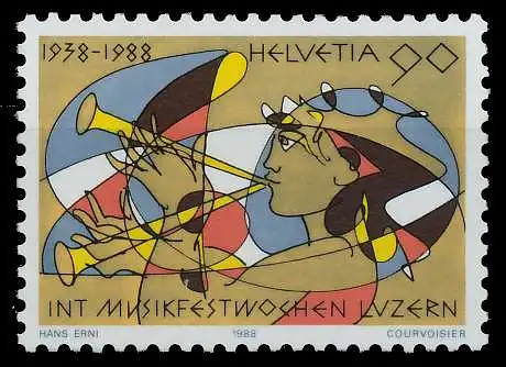 SCHWEIZ 1988 Nr 1368 postfrisch 66EACE