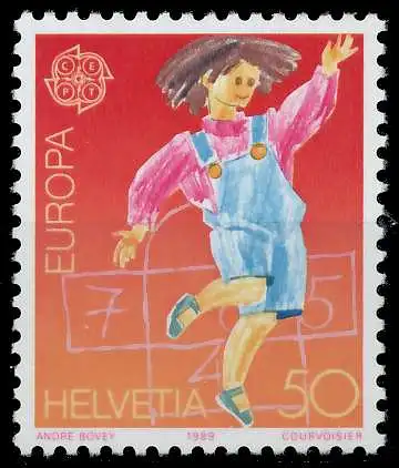 SCHWEIZ 1989 Nr 1391 postfrisch S2AEAEA