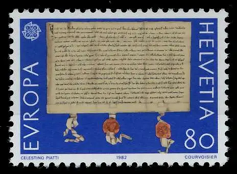 SCHWEIZ 1982 Nr 1222 postfrisch 66EC32