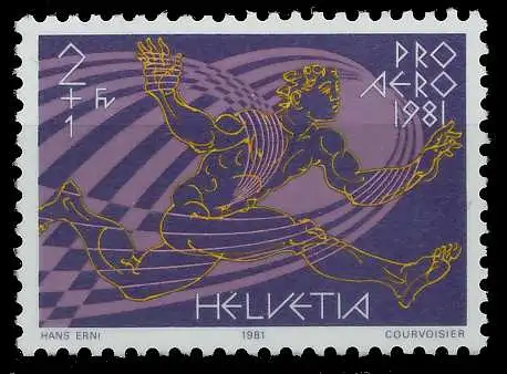 SCHWEIZ FLUGMARKEN Nr 1196 postfrisch 66EC6E