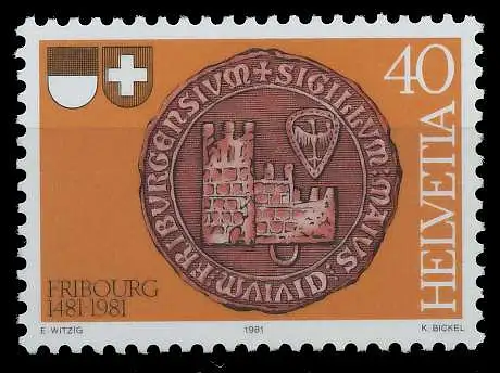 SCHWEIZ 1981 Nr 1203 postfrisch 66EC7E